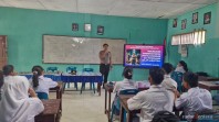 Selamatkan Generasi Muda, Kapolsek Bagan Sinembah Gaungkan Gerakan Anti Narkoba di SMAS Pembangunan