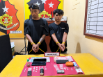Dua Pria Diamankan Polisi di Rimba Melintang, 12 Paket Diduga Sabu Disita