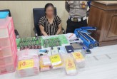 Gerebek Kamar Kos di Pekanbaru, Polisi Sita 56,64 Gram Sabu dan 28 Cartridge Diduga Berisi Etomidate