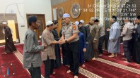 Pererat Silaturahmi dengan Warga, Kapolsek Bukit Kapur Gelar Subuh Keliling Bersama Tokoh Agama