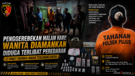 Pengedar Sabu Berkedok IRT Disergap! Polsek Pujud Sikat 17 Paket dari Persembunyian