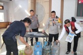Polres Rohil Bongkar Praktik Ilegal Penyuntikan LPG Bersubsidi, Ratusan Tabung Disita