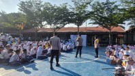 Polsek Bagan Sinembah Tanamkan Edukasi Anti-Bullying, Bahaya Narkoba, dan Tertib Lalu Lintas kepada Siswa Baru SMA Negeri 1