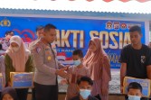Peringati HUT ke-75 Humas Polri, Polres Bengkalis Salurkan 100 Paket Sembako ke Panti Asuhan Dayang Derma