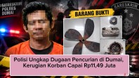 Polisi Ungkap Dugaan Pencurian di Dumai, Kerugian Korban Capai Rp11,49 Juta