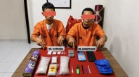 Transaksi di Dalam Rumah, Satresnarkoba Polres Kampar Ringkus Dua Terduga Pengedar dan Sita 22,83 Gram Sabu