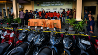 Dua Komplotan Curanmor Dibongkar Polresta Pekanbaru, 11 Tersangka Ditangkap dan 22 Motor Curian Disita