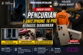 Polsek Dumai Barat Ungkap Kasus Pencurian, iPhone 16 Pro Diamankan