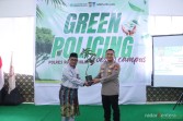 Polres Rokan Hilir Sosialisasikan Program Green Policing dan Tanam Bibit Pohon di Kampus ITR