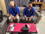 Satresnarkoba Polres Dumai Amankan Dua Pria, 21,56 Gram Narkotika Diduga Sabu Disita