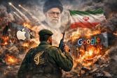 Iran Ancam Serang Kantor Apple hingga Google, Ketegangan Global Memanas