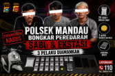 Dari Pengembangan Kasus, Polsek Mandau Bongkar Peredaran Diduga Sabu dan Ekstasi, Tiga Pelaku Diamankan