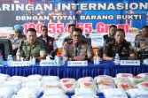 Polda Riau Musnahkan 100,55 Kg Narkotika, 467 Ribu Jiwa Diperkirakan Terselamatkan