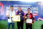Turnamen Domino Piala Panglima TNI 2026 Digelar, PWI Labuhanbatu Raih Juara 3