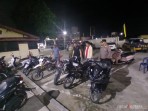 Polisi Tertibkan Balap Liar di Bagan Batu, Enam Motor Berknalpot Brong dan Kendaraan Balap Diamankan