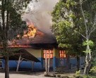 Dua RKB Dan Gudang SDN 011 Bagan Sinembah Barat Terbakar