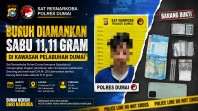 Sat Resnarkoba Polres Dumai Ungkap Dugaan Peredaran Sabu di Kawasan Pelabuhan, Buruh Diamankan dengan Barang Bukti 11,11 Gram