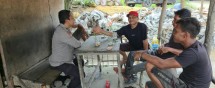 Bhabinkamtibmas Sambangi Warga Melayu Tengah, Ajak Jaga Kamtibmas dan Waspadai Narkoba