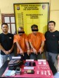 Satresnarkoba Polres Rohil Ringkus Dua Pelaku Narkotika di Simpang Kanan, 82,74 Gr Sabu Diamankan