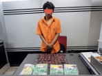 Bareskrim Polri Tangkap Seorang Pria di Dumai Bersama 4 Bungkus Besar Butiran Kristal dan 50 Etomidate