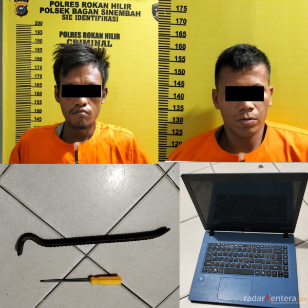 Peralatan untuk Bongkar Rumah Korbannya Dikenali Ketua RT, Dua Pria di Bagan Batu Ditangkap Warga