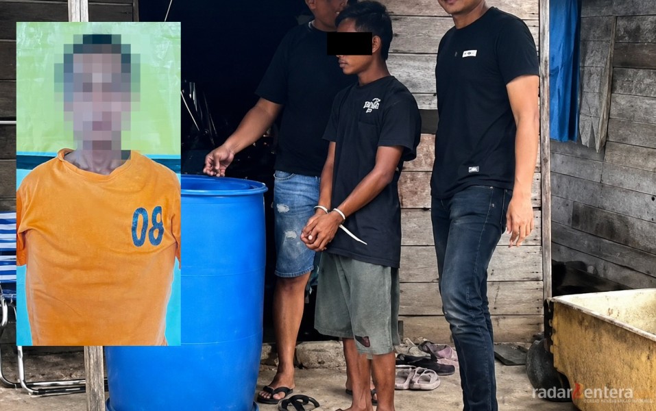 Gerak Cepat Polsek Panipahan! Terduga Pencuri Tong Air dan Tabung LPG 12 Kg Dibekuk Hanya Hitungan Jam