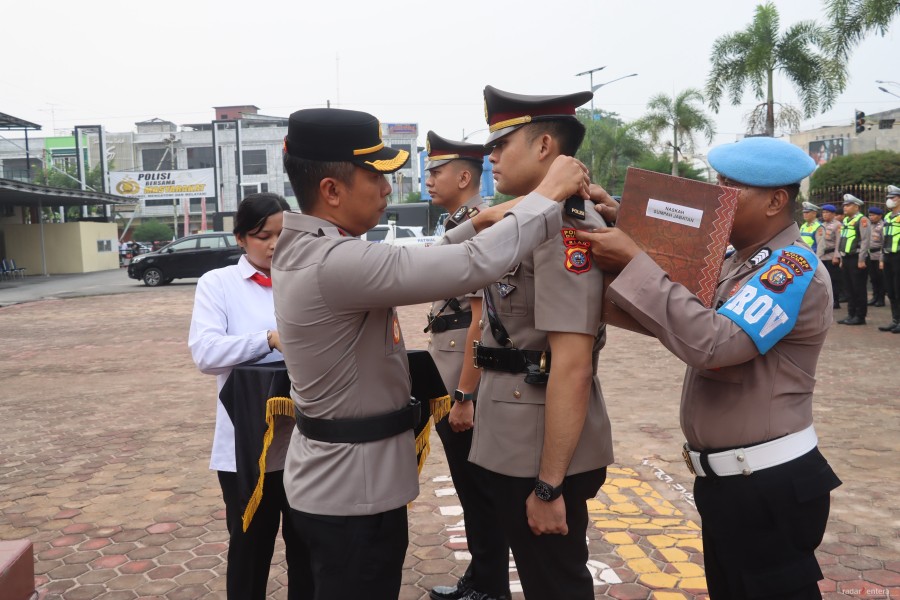 IPTU Bobby Patriatama Resmi Jabat Kasat Lantas Polres Dumai