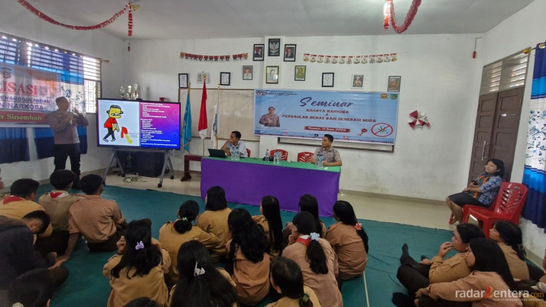 Polsek Bagan Sinembah Gencarkan Edukasi Anti Narkoba dan Anti Balap Liar, Ratusan Pelajar SMA Yosef Arnoldi Dibekali Kesadaran Hukum