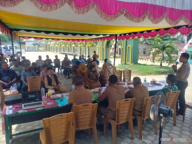 FGD di Bagan Sinembah Barat, Kapolsek Tegaskan Narkoba dan Balap Liar Musuh Bersama