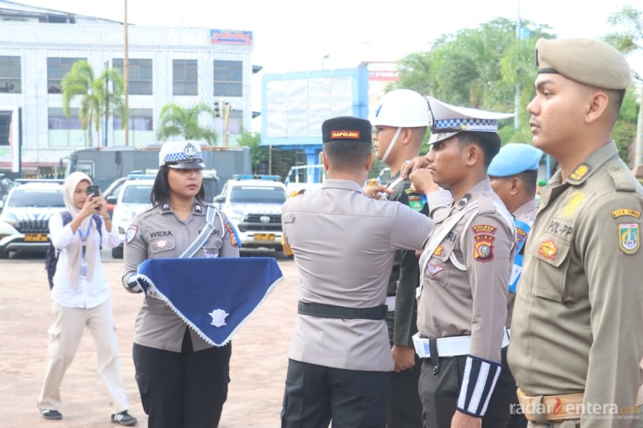 Operasi Patuh Lancang Kuning 2026 Dimulai, Polres Dumai Sasar 10 Pelanggaran Lalu Lintas