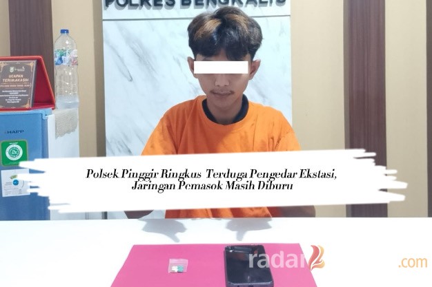 Polsek Pinggir Ringkus Terduga Pengedar Ekstasi, Jaringan Pemasok Masih Diburu