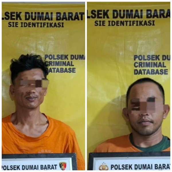 Diduga Gelapkan 8,48 Ton Inti Sawit Senilai Rp108,9 Juta, Dua Sopir Truk Diamankan Polsek Dumai Barat