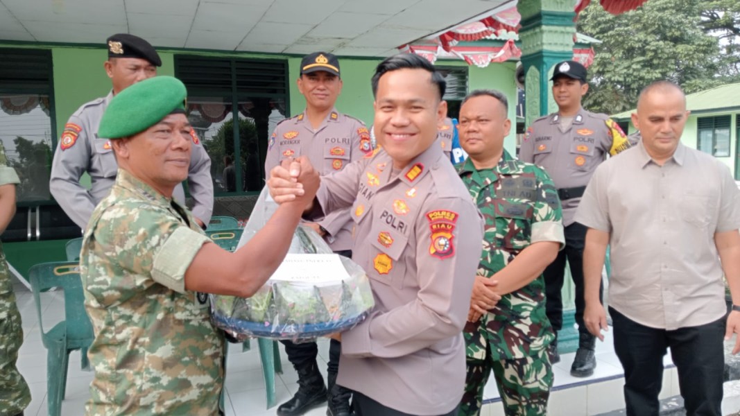 Polsek Bagan Sinembah Rayakan HUT ke-81 TNI, Sinergitas TNI-Polri Makin Solid
