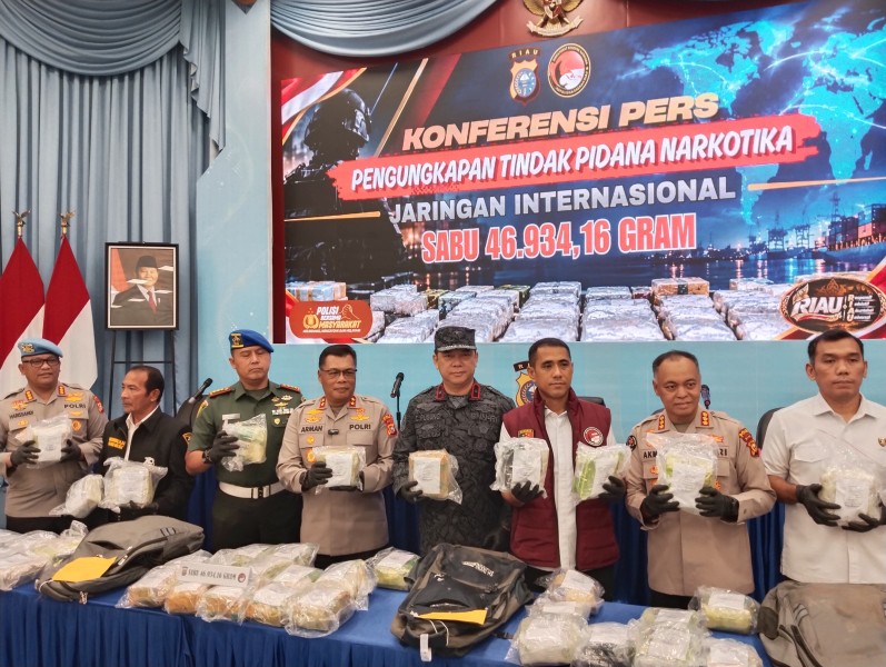 Geger! Oknum Babinsa Aktif Ditangkap di Pekanbaru Bawa Sabu Senilai Rp84,49 Miliar