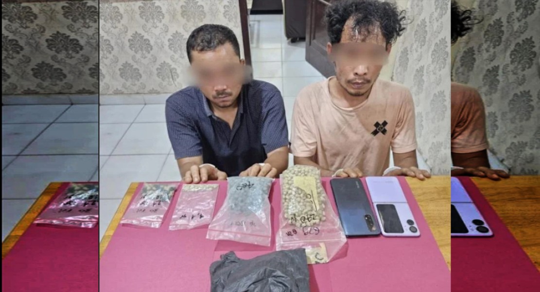 Gudang Ekstasi Berkedok Bengkel di Siak Digerebek: 1.213 Butir Pil Setan Diamankan, Dua Orang Ditangkap