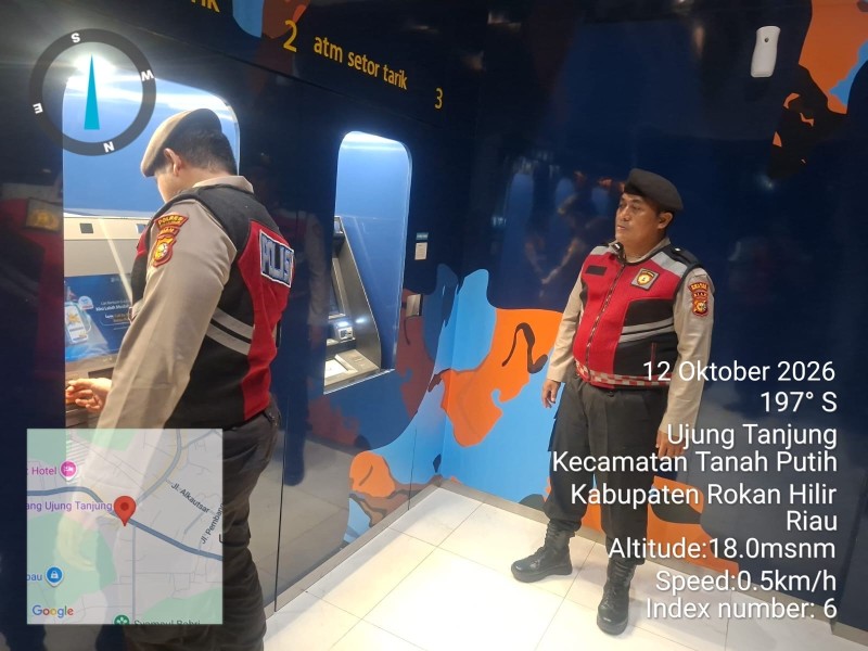 Patroli Preventif di Jalur Lintas Riau–Sumut, Polres Rohil Sisir Titik Rawan dan Imbau Warga Tetap Waspada