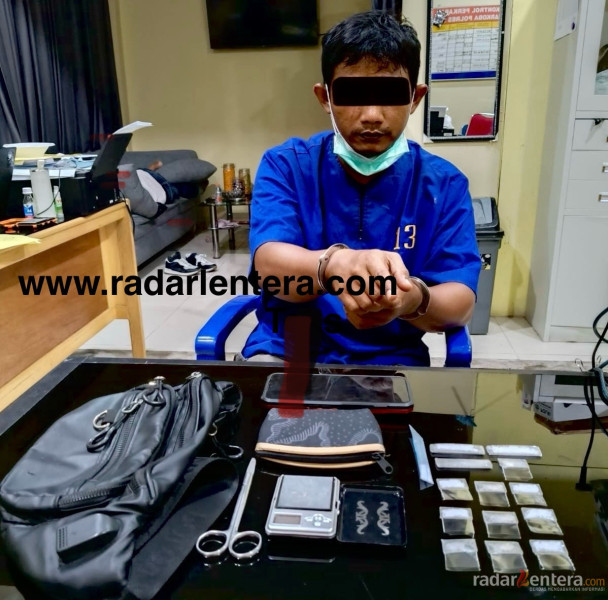 Satres Narkoba Polres Dumai Kembali Bekuk Pengedar Sabu, 14 Paket Diamankan Dari Satu Tersangka