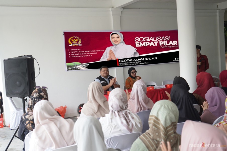 Hj. Dewi Juliani Ajak Masyarakat Perkuat Bhinneka Tunggal Ika dalam Sosialisasi Empat Pilar Kebangsaan