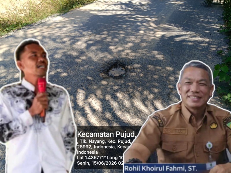 Dinilai Kurang Maksimal Kinerja Dinas PUTR Rohil Kenak Sorot