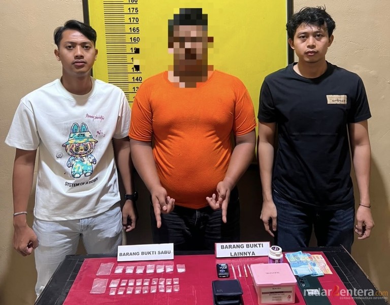 Satres Narkoba Polres Rohil Bongkar Peredaran 12,68 Gram Sabu di Bagan Batu