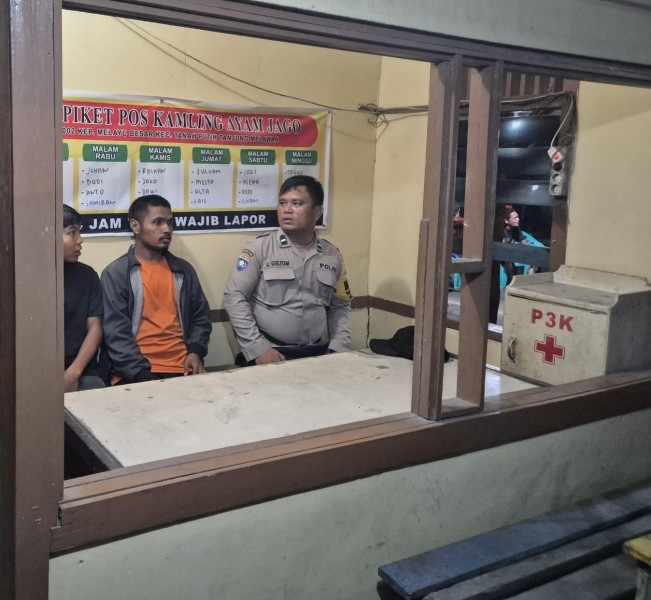 Polsek TPTM Gencarkan Patroli Malam, Warga Diajak Aktifkan Kembali Satkamling
