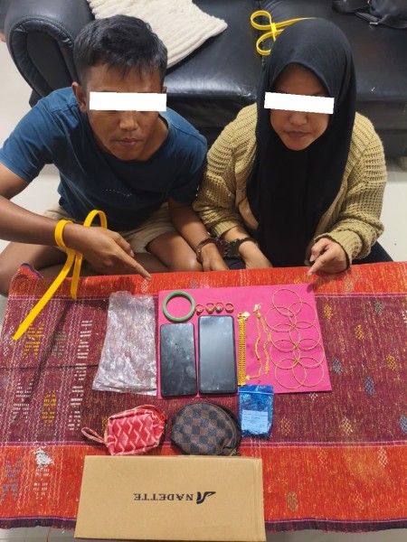 Rekayasa Perampokan Rp600 Juta di Bathin Solapan Terbongkar, Anak Pemilik Rumah dan Pacarnya Jadi Tersangka