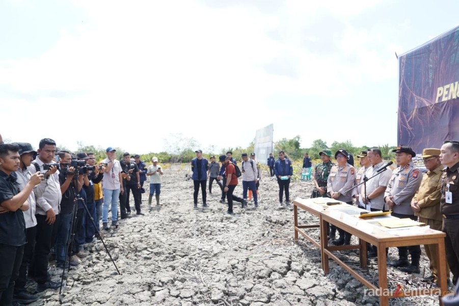 Bupati Rohil Apresiasi Ketegasan Polda Riau Bongkar Perusakan Mangrove 118 Hektare, Minta Tak Ada Lagi Perambah Hutan