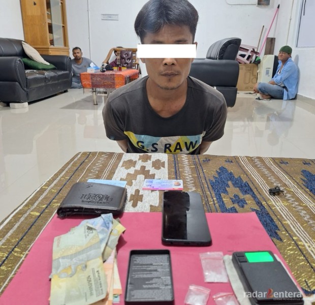 DPO Sabu Tak Berkutik! Diburu Opsnal, Pria 36 Tahun Dibekuk di Gajah Sakti Bersama Barang Bukti