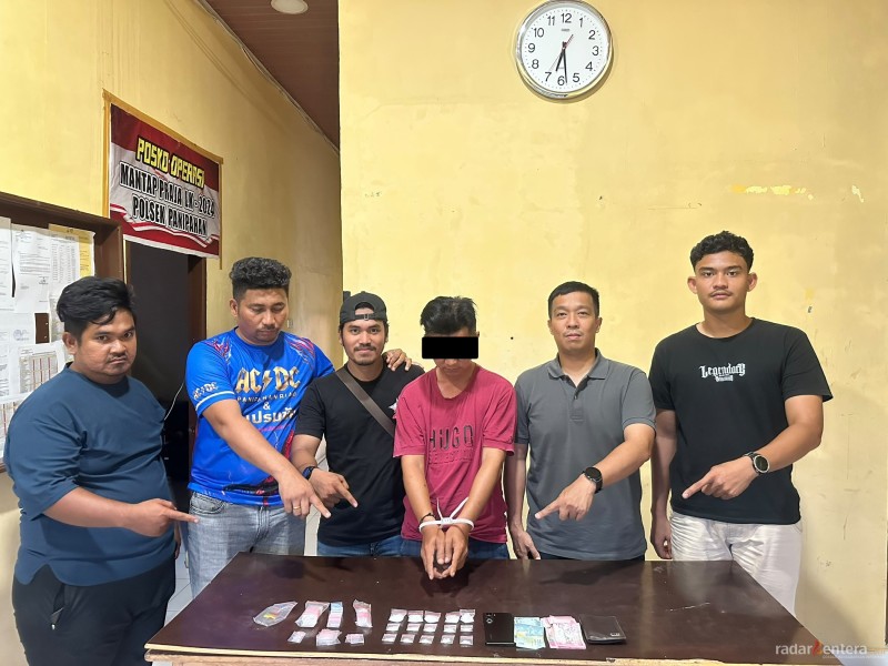 Simpan 15 Paket Sabu Seberat 32 Gram di Bawah Dandang, Pria di Panipahan Diciduk Polisi