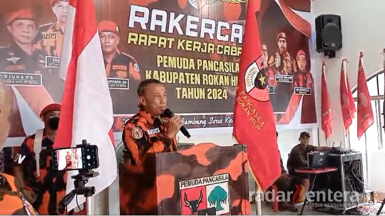 Rakercab Ke 6 MPC Pemuda Pancasila Rokan Hilir Berjalan Sukses