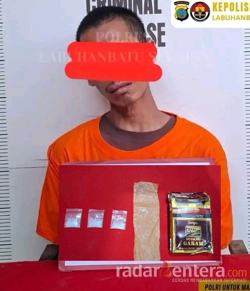 Tanggapi Dumas Presisi, Polsek Torgamba Amankan Pria Diduga Pengedar Sabu, 1,7 Gram Barang Bukti Disita