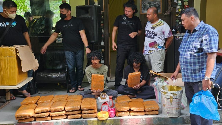 BNN Riau Bongkar Ganja 63 Kg di Kampus UIN, Mantan Mahasiswa Jadi Kurir Antarprovinsi