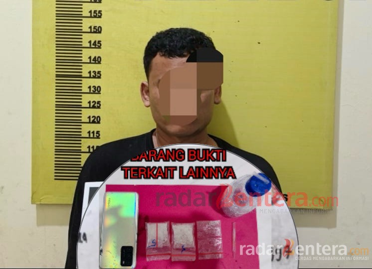 Informasi Dari Warga, Polsek Bagan Sinembah Tangkap Pria 29 Tahun, Sabu 12 Gram Turut Diamankan