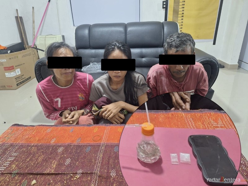 Dari Laporan Warga ke Penindakan Cepat, Tiga Pengguna Sabu Digelandang Polisi